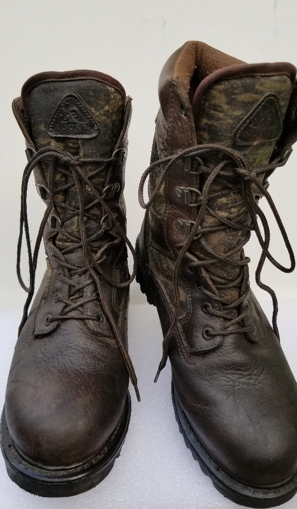 Rocky W9 Camo Brown Gore-tex thinsulated Boots